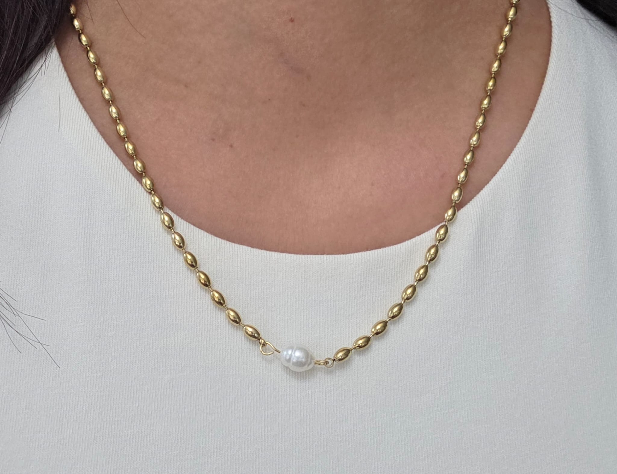 Alessia Pearl Necklace