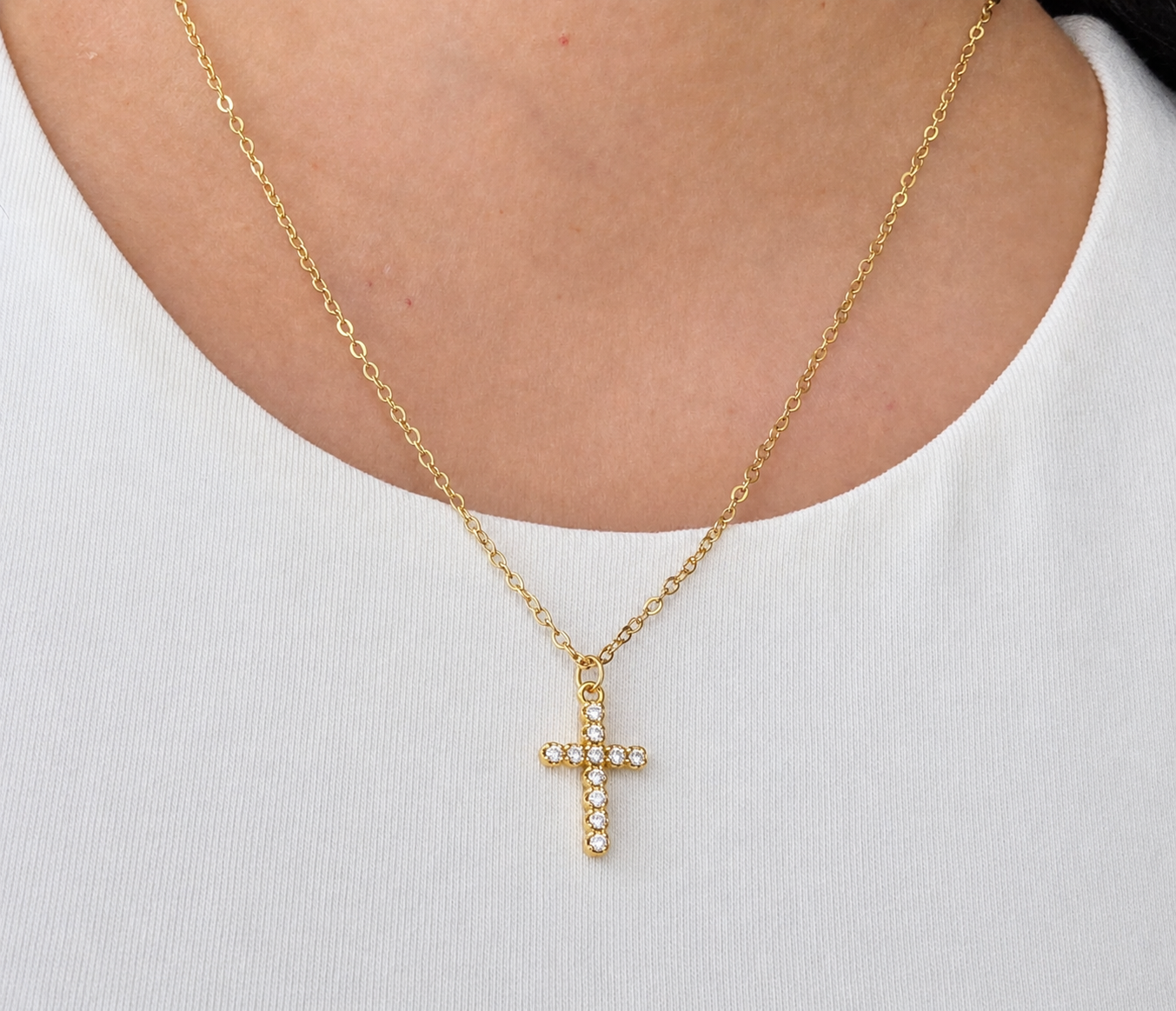 Grace Cross Necklace