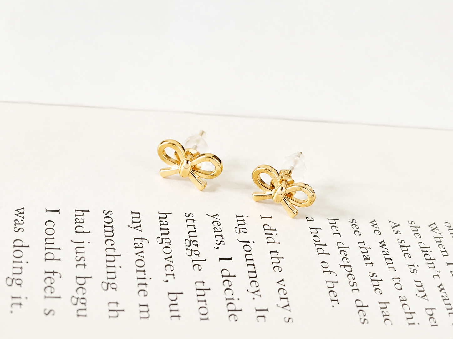 Bella Bow Studs