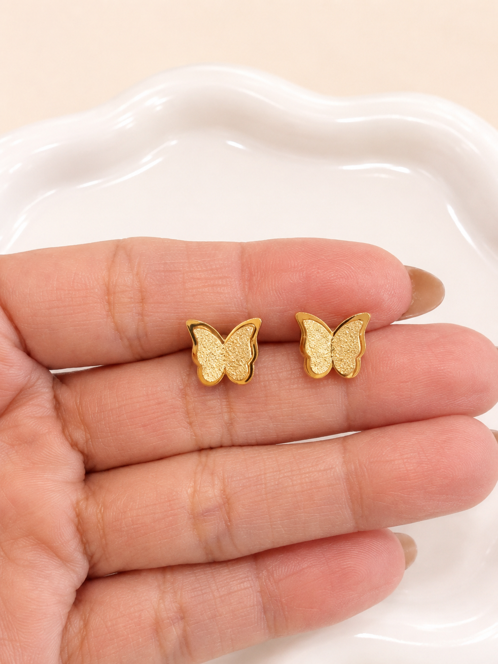 Butterfly Stud Earrings