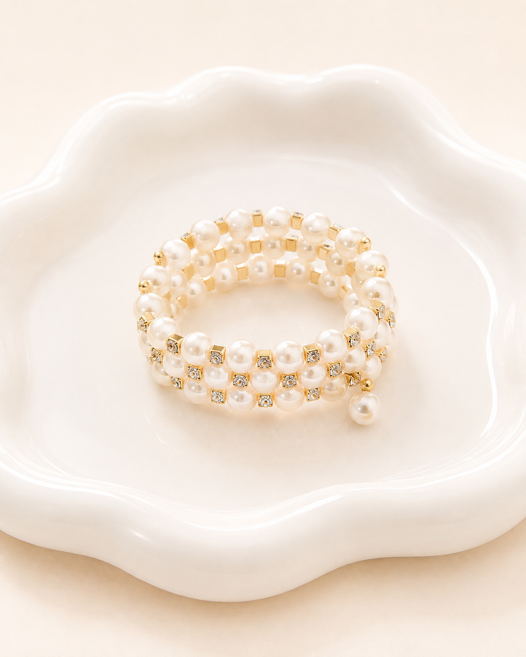 Pearl Statement Bracelet