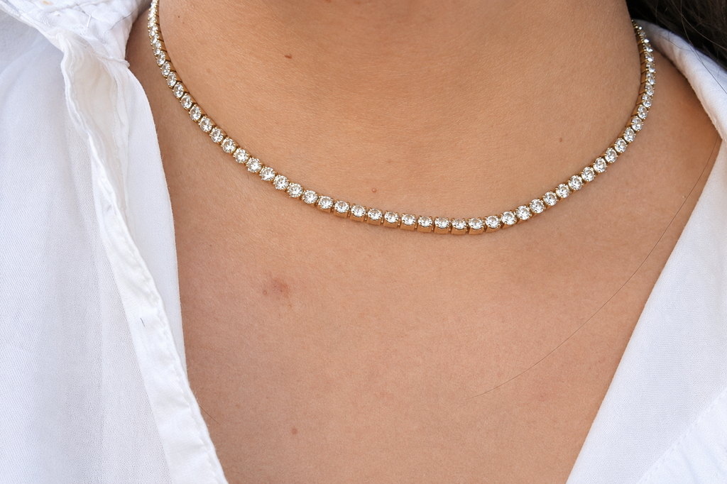 Aurora Tennis Necklace