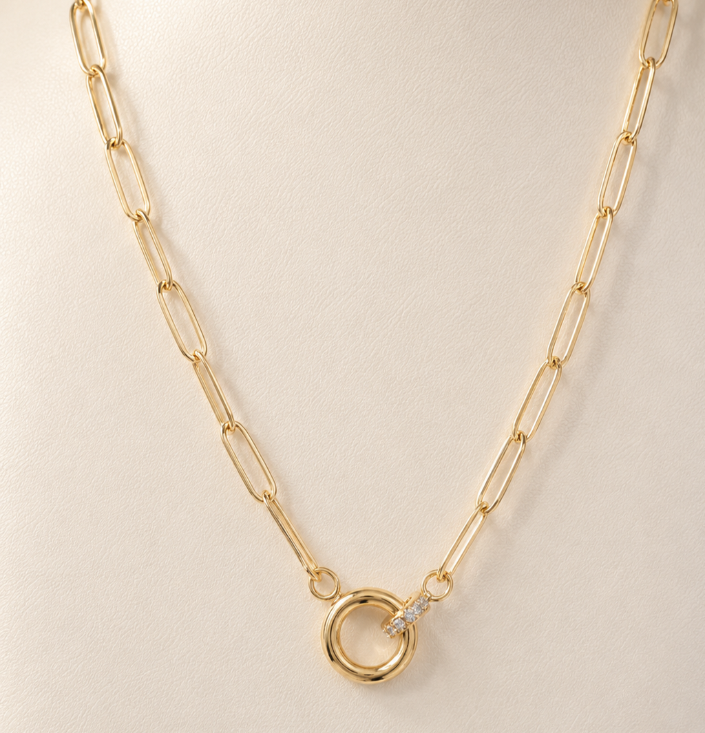 Valentina Charm Holder Necklace