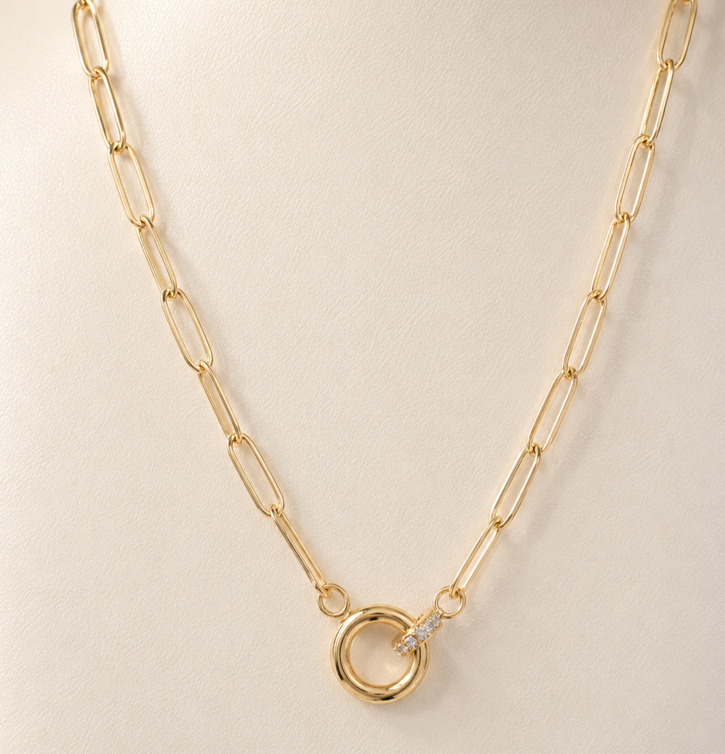Valentina Charm Holder Necklace
