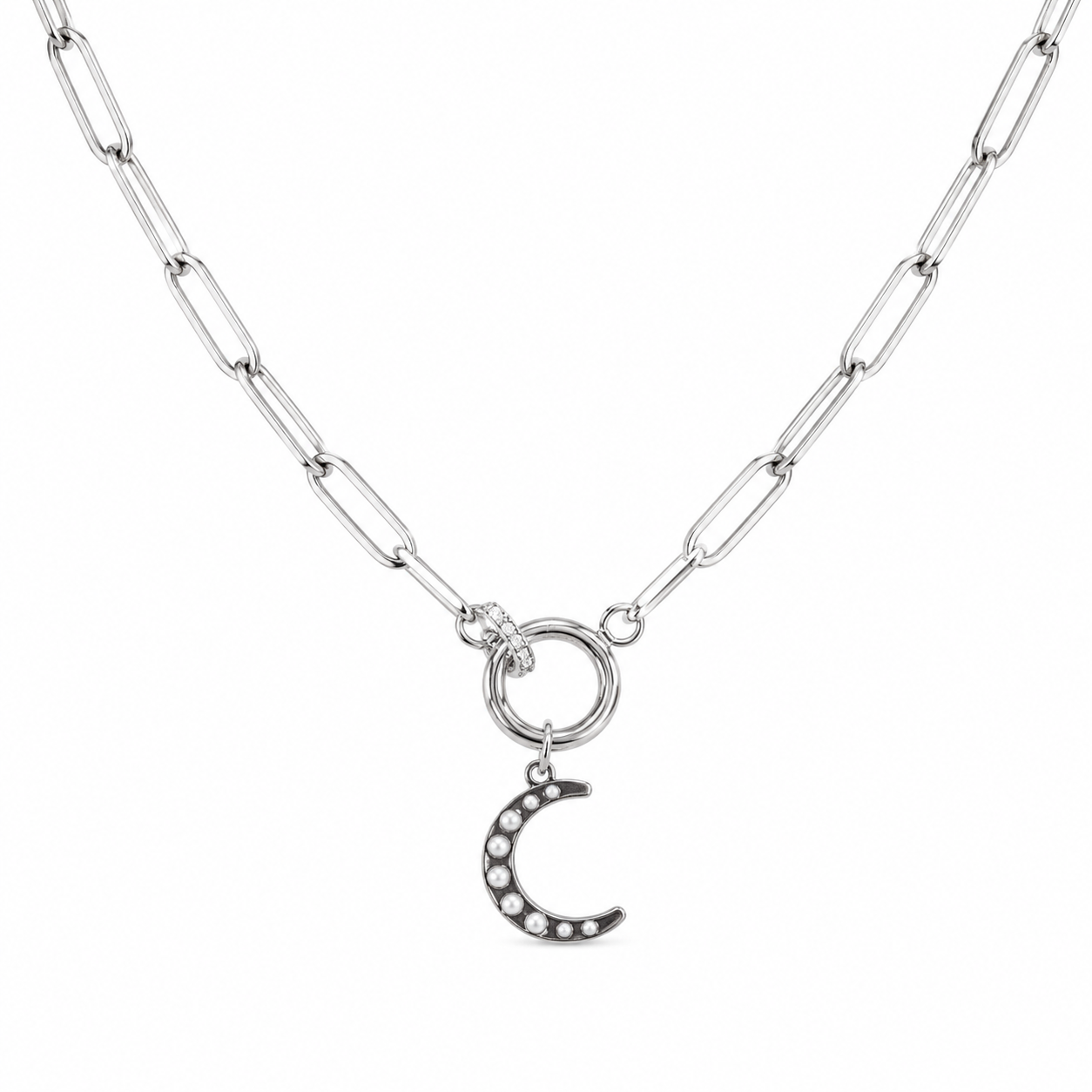 Luna Pearl Charm