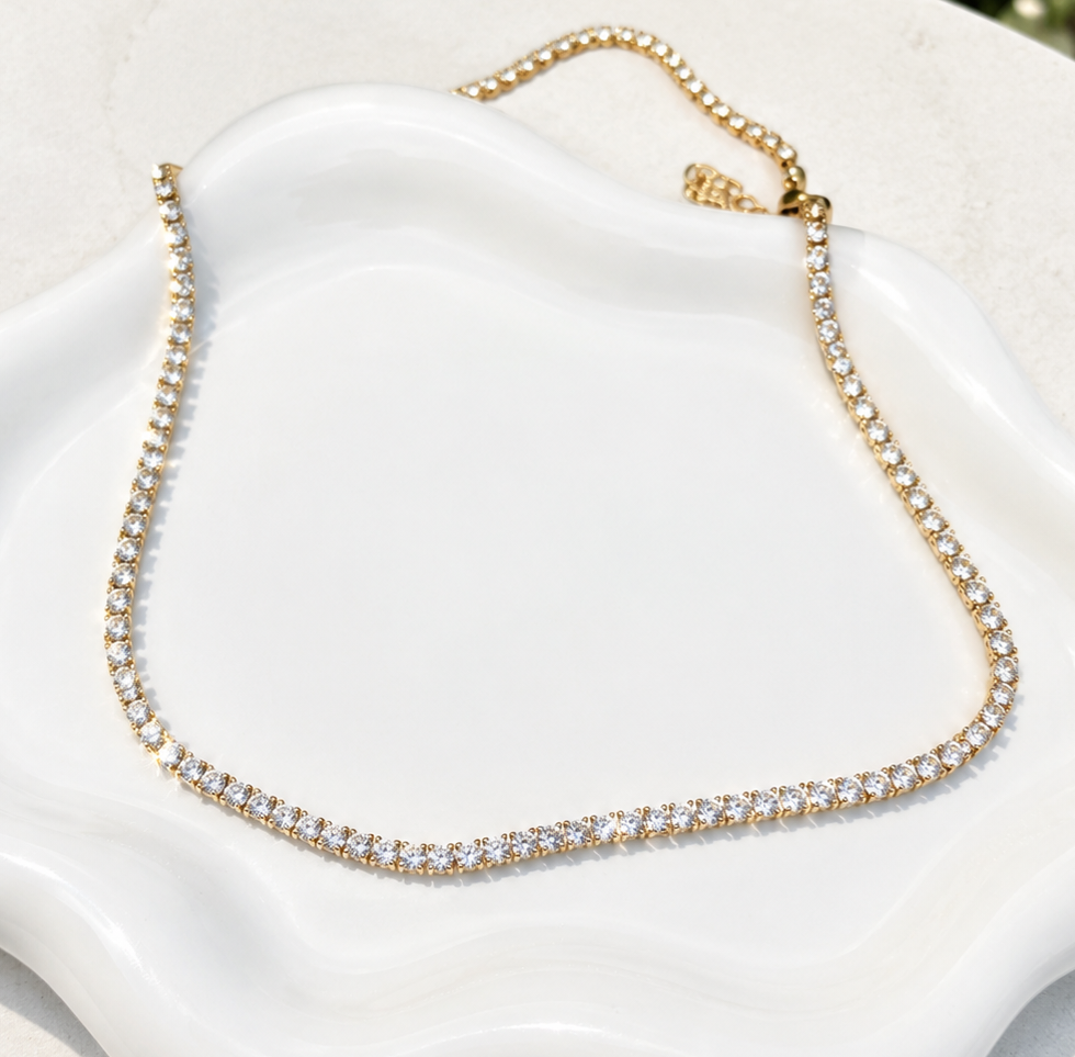 Aurora Tennis Necklace