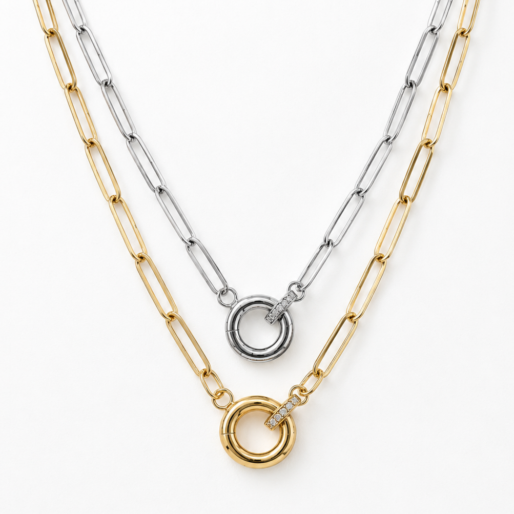 Valentina Charm Holder Necklace